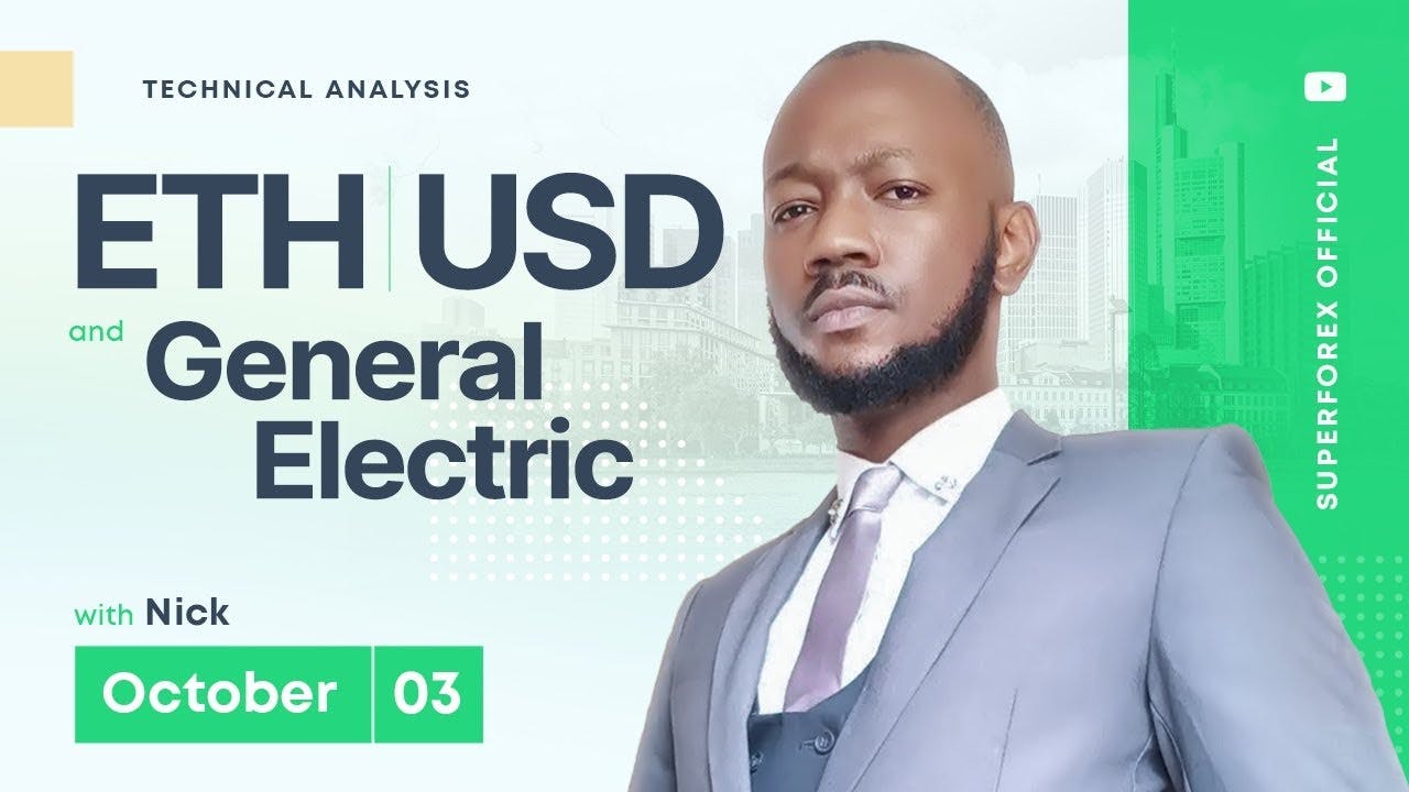 Forex Technical Analysis - ETH/USD | General Electric | 03.10.2023